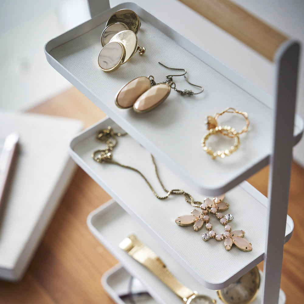 Vassoio porta accessori a 4 livelli