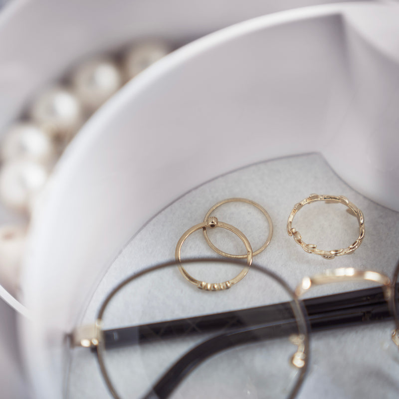 Scatola porta accessori profonda a 2 livelli