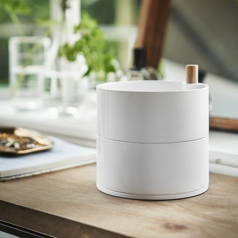 Scatola porta accessori profonda a 2 livelli