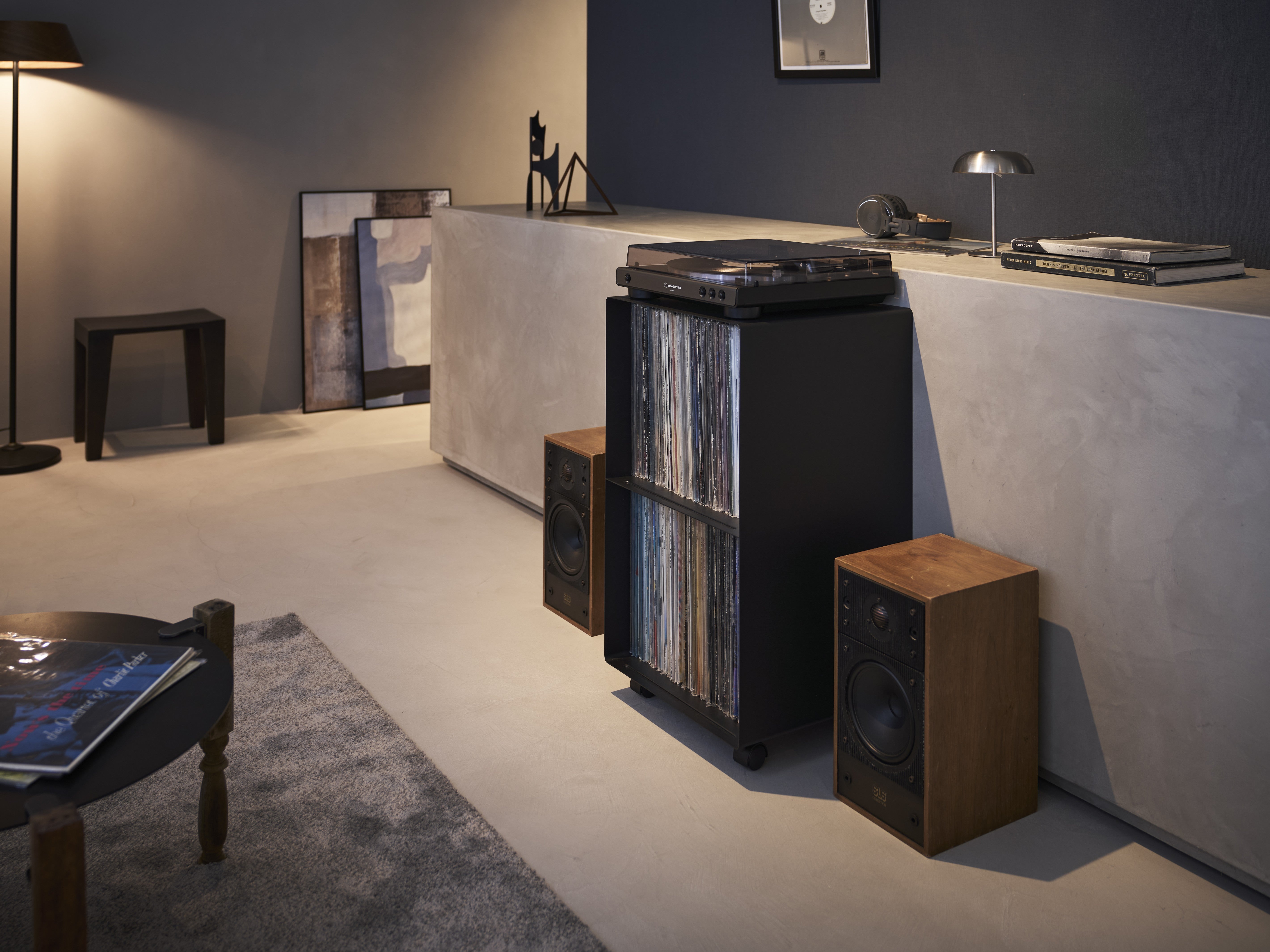 The Story Behind: 2-Tiered Record Rack with Casters – Yamazaki Home Europe