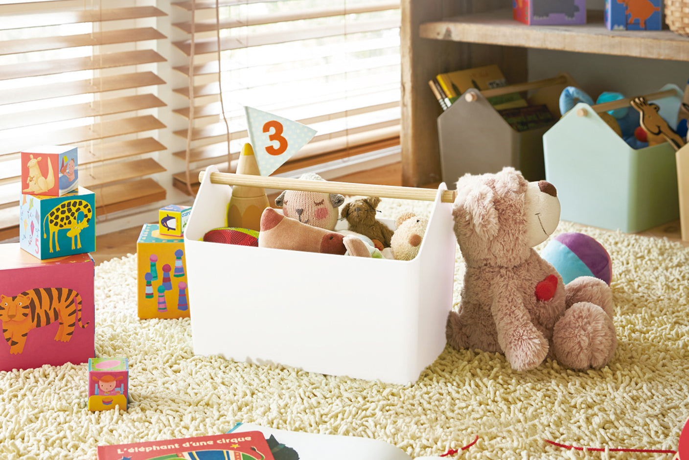 Find smart storage solutions for your kids' rooms!