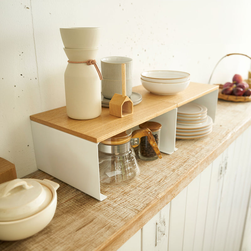 Étagère de cuisine empilable