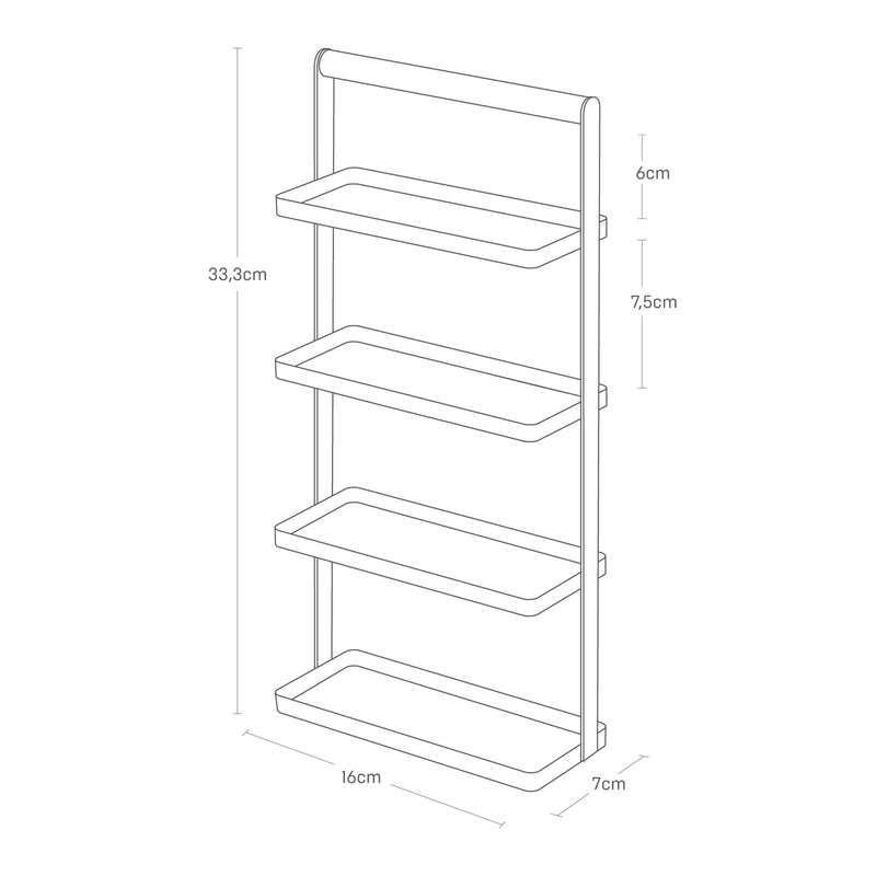 4-Tiered Accessory Tray