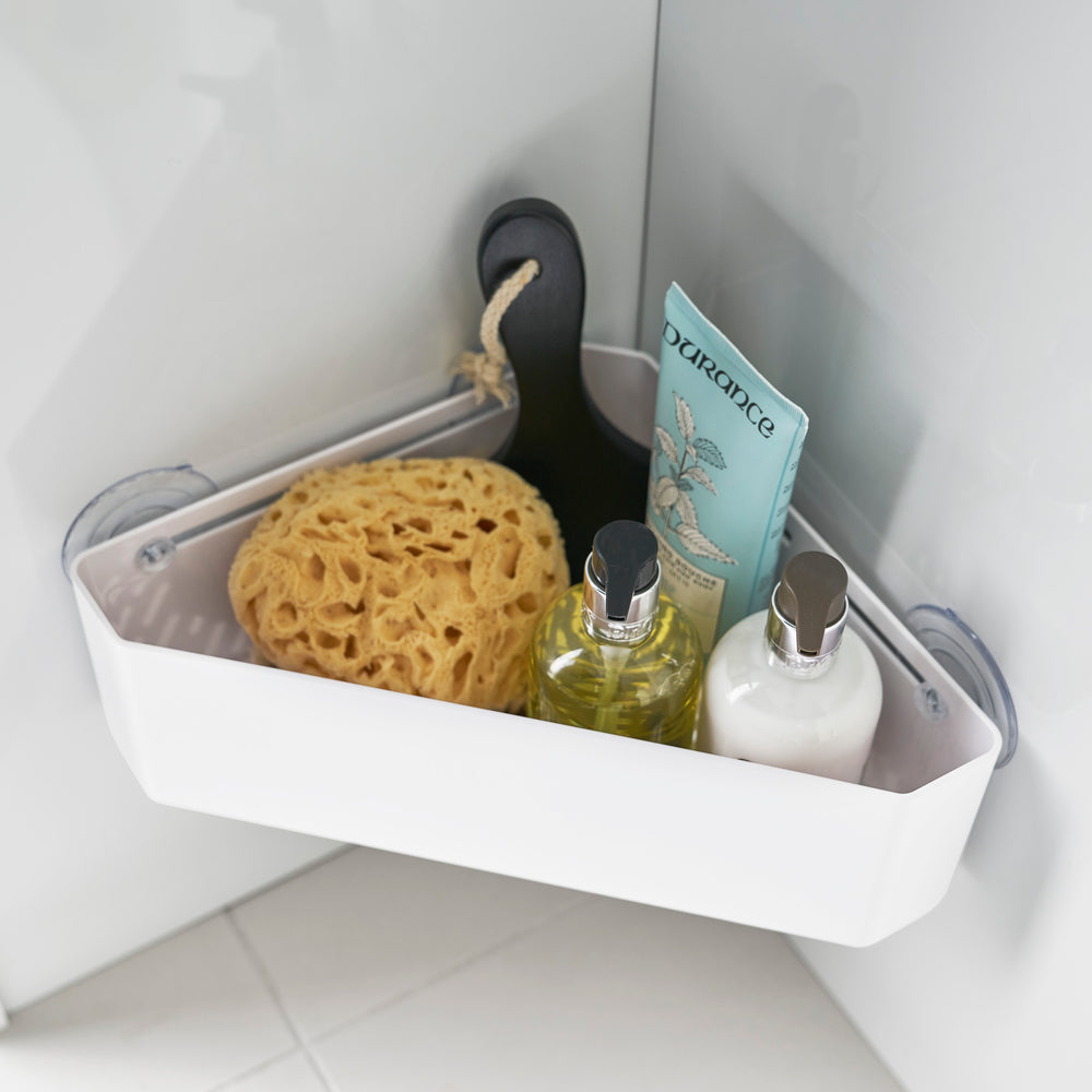 Support d'angle de salle de bain