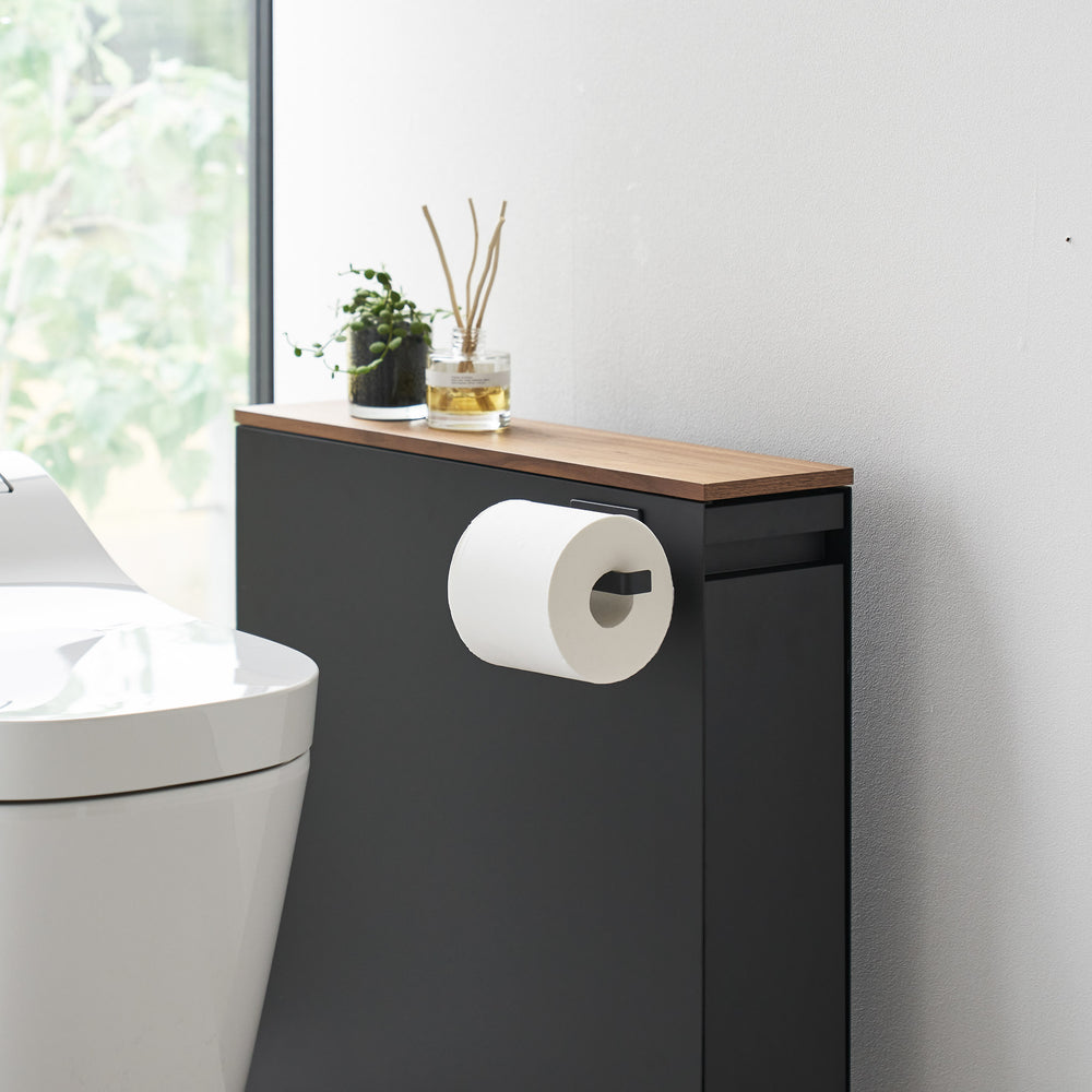 トイレ収納 Toilet paper holder Magnetic Toilet Paper Holder – Yamazaki Home Europe