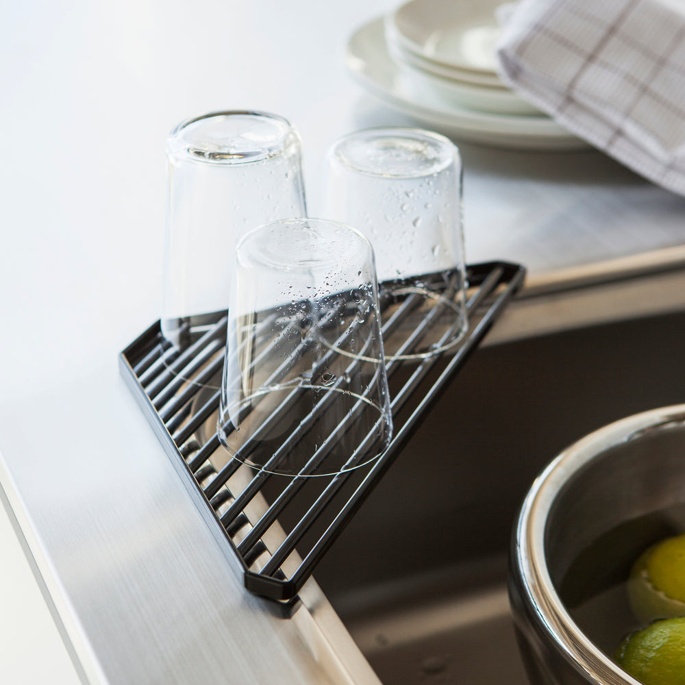 keter eck-aufbewahrung Eck-Abtropfgestell – Yamazaki Home Europe