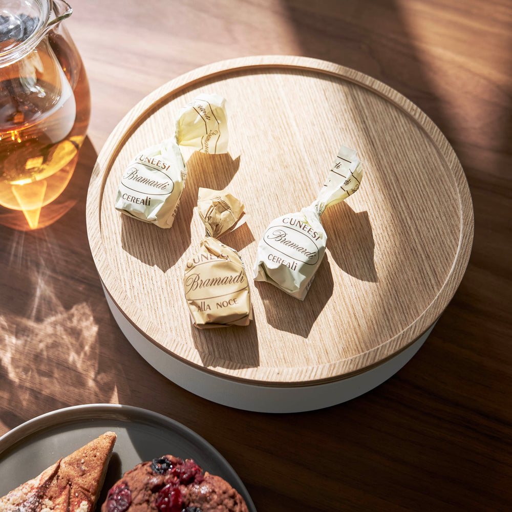 kuchen aufbewahrung rund Runde Aufbewahrungsbox mit Deckel – Yamazaki Home Europe