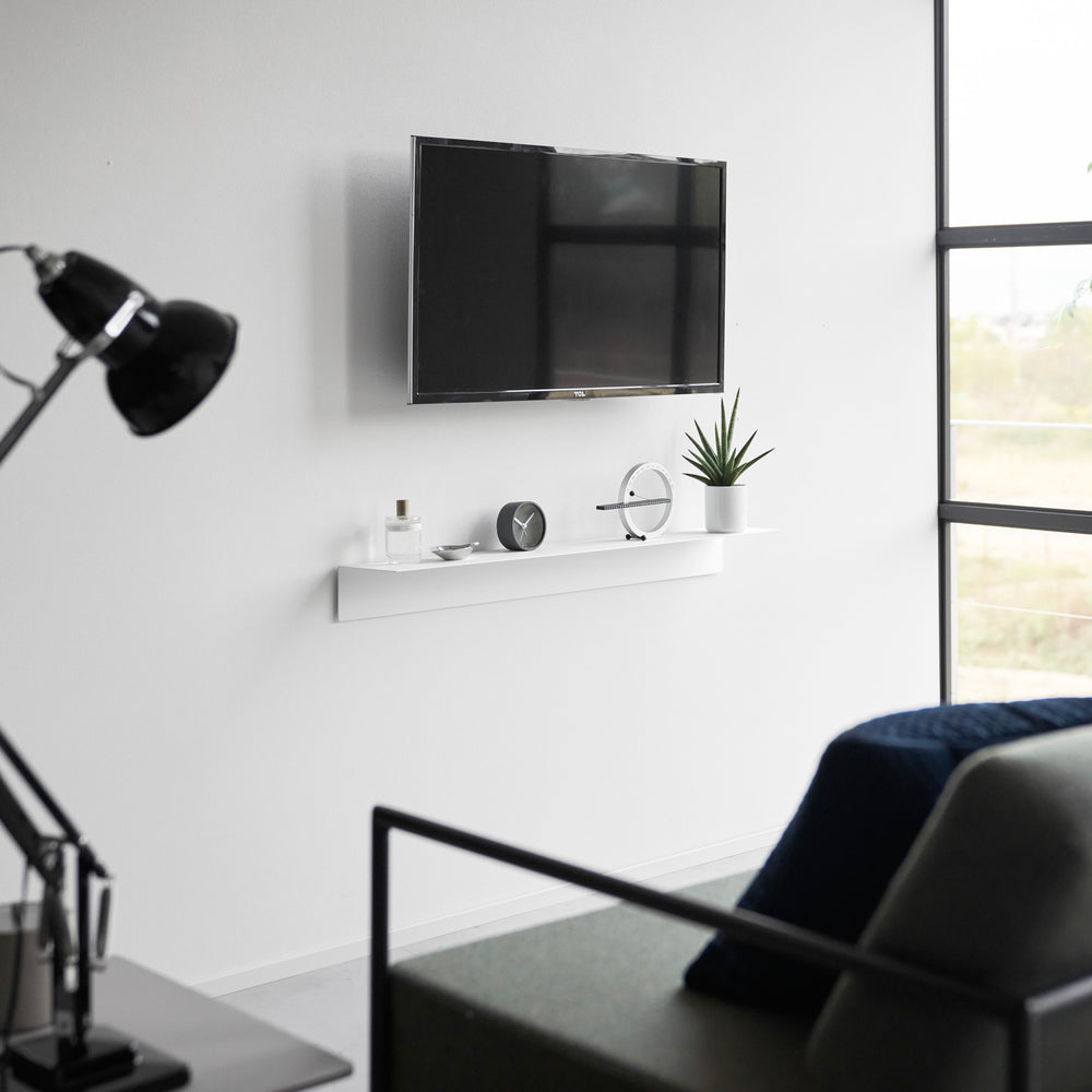 Mensola Da Parete Con Pannello Magnetico (90 Cm)