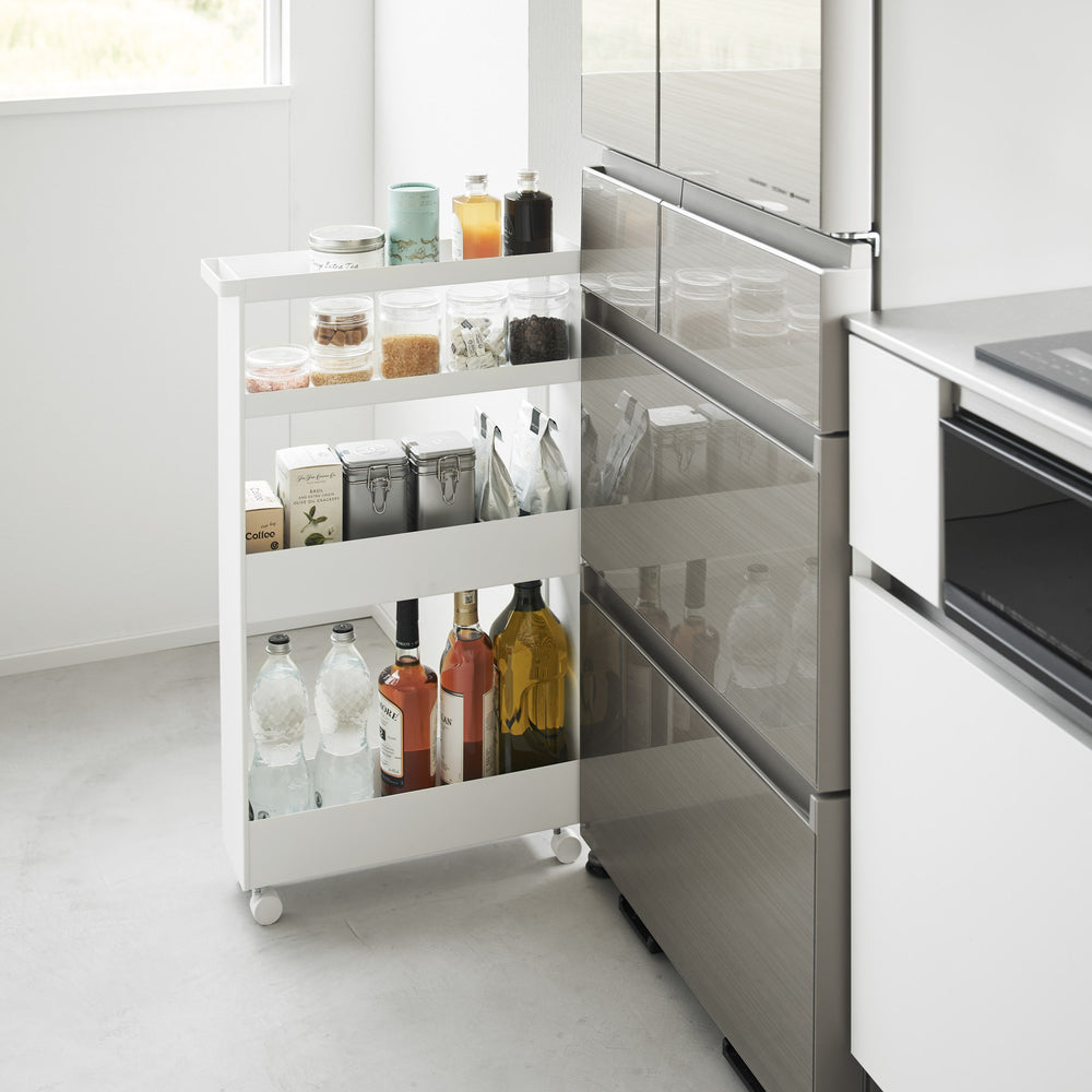 Slim 4-Tiered Storage Cart – Yamazaki Home Europe