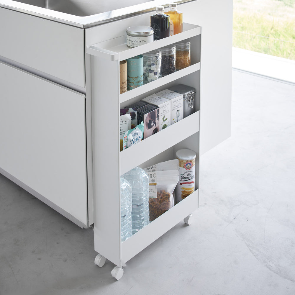 Slim 4-Tiered Storage Cart – Yamazaki Home Europe