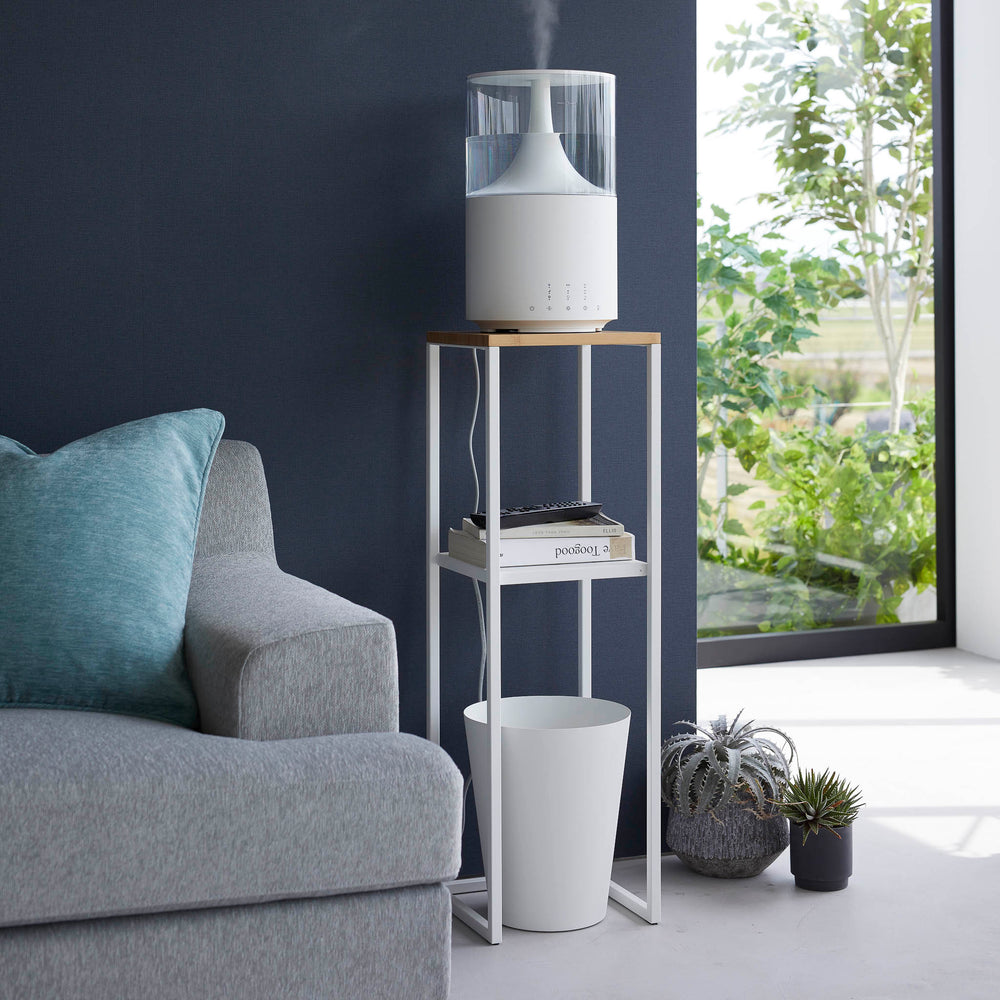 2-Tiered Wood-Top Shelf – Yamazaki Home Europe