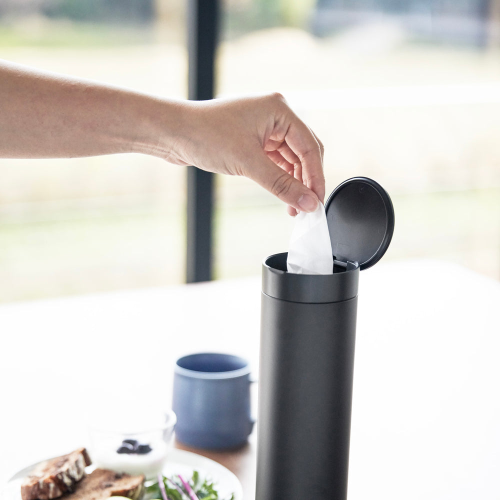 その他 HUMAN MADE ROUND TRASH CAN TISSUE CASE Simplehuman Compact Stainless Steel Bathroom Step Trash Can