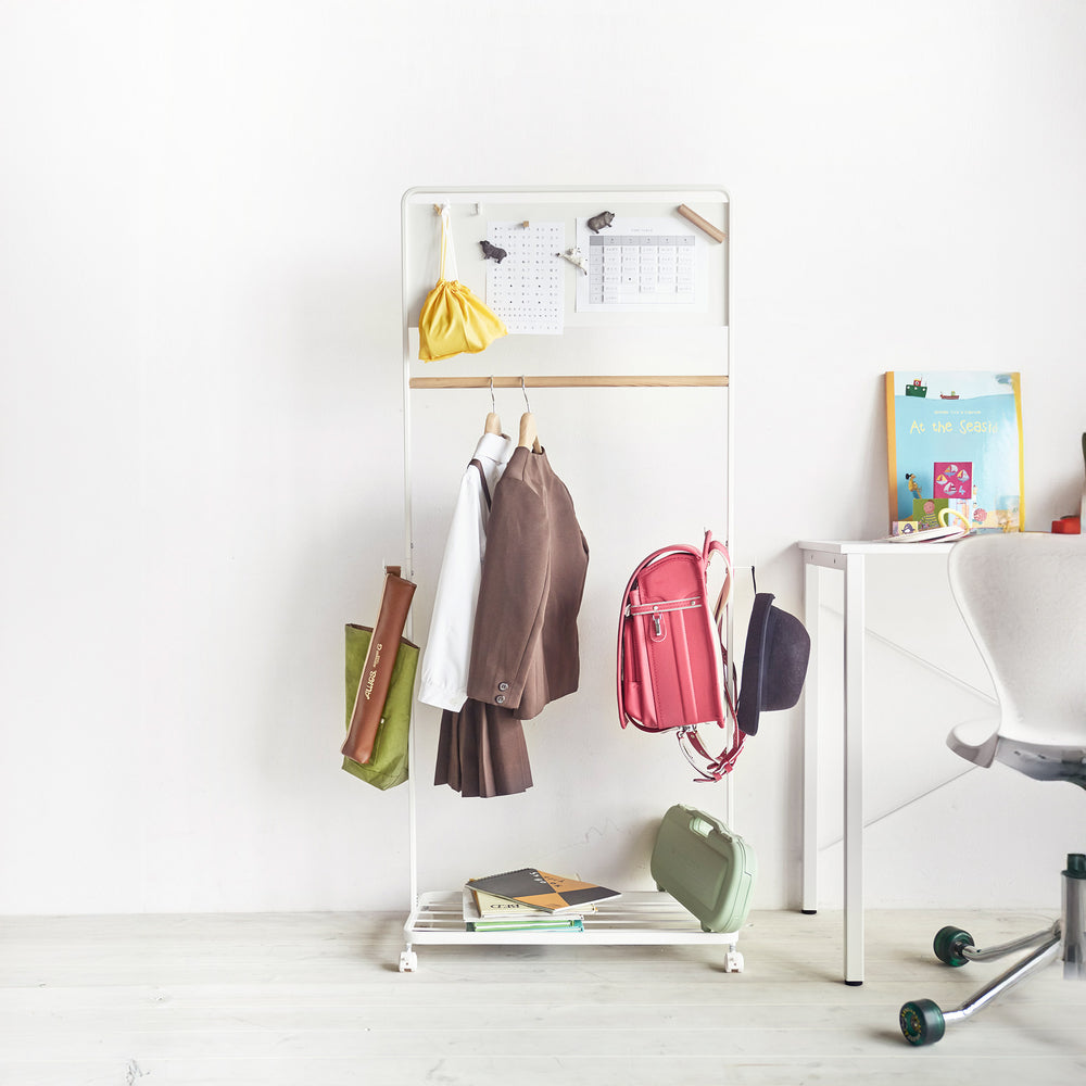 Kids Coat Rack with Panel