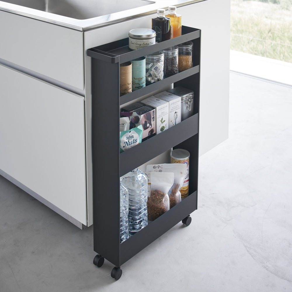Slim 4-Tiered Storage Cart – Yamazaki Home Europe