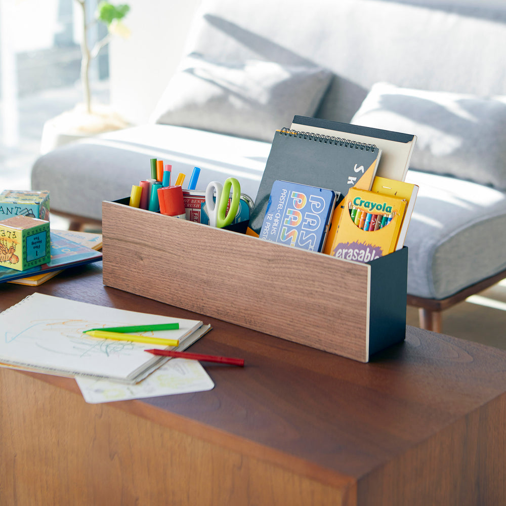 aufbewahrung tisch Breiter Tisch-Organizer – Yamazaki Home Europe