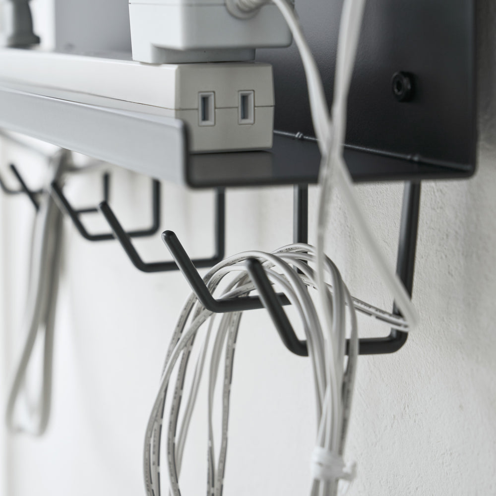 kabel aufbewahrung schublade Untertisch-Kabel- und Router-Organizer – Yamazaki Home Europe