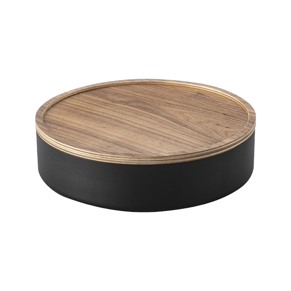 aufbewahrung rund mit deckel Runde Aufbewahrungsbox mit Deckel – Yamazaki Home Europe