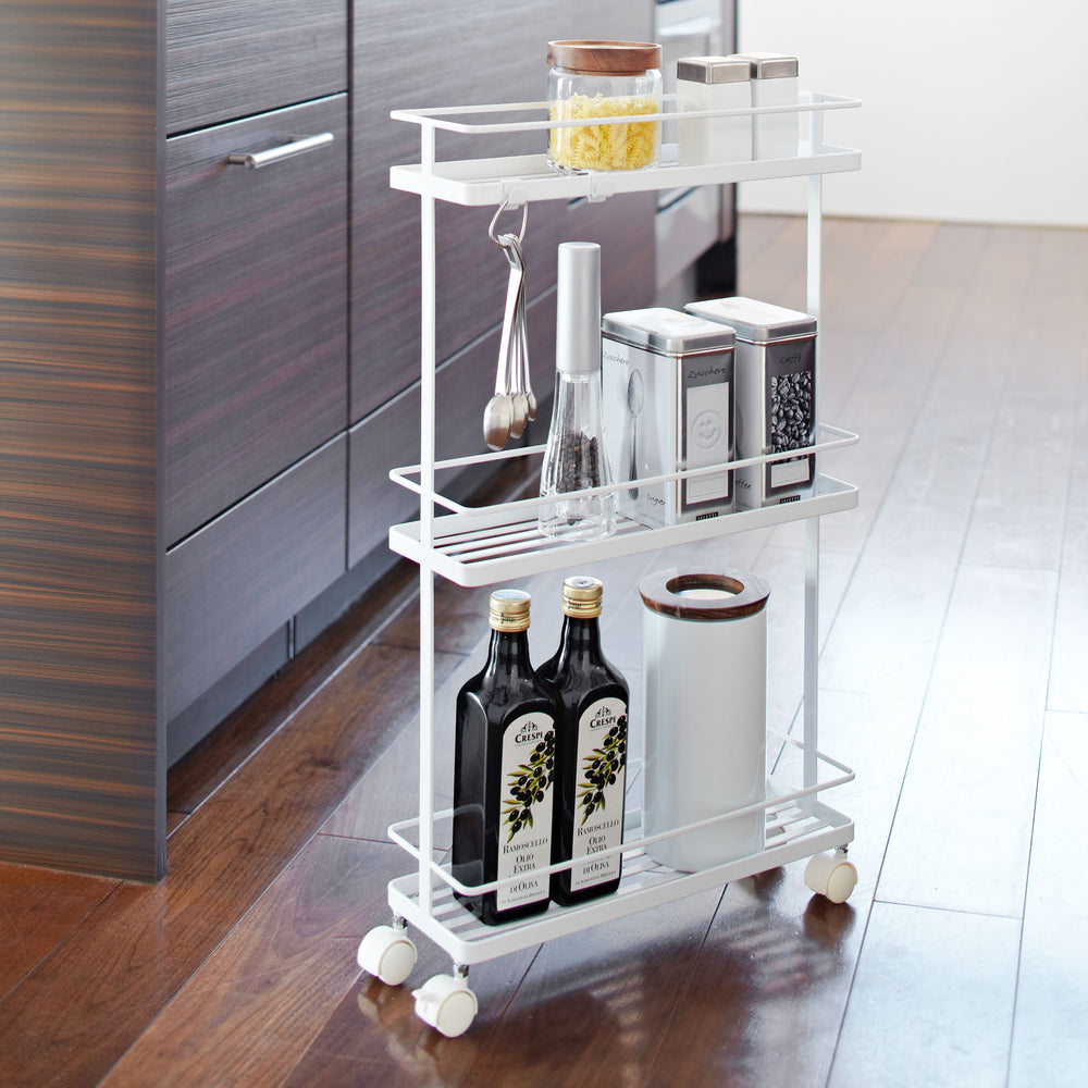 Carrello portaoggetti a 3 ripiani, moderno ed elegante, carrello organizer per cucina, bagno, ufficio ( - COMFORTXL | Leroy Merlin
