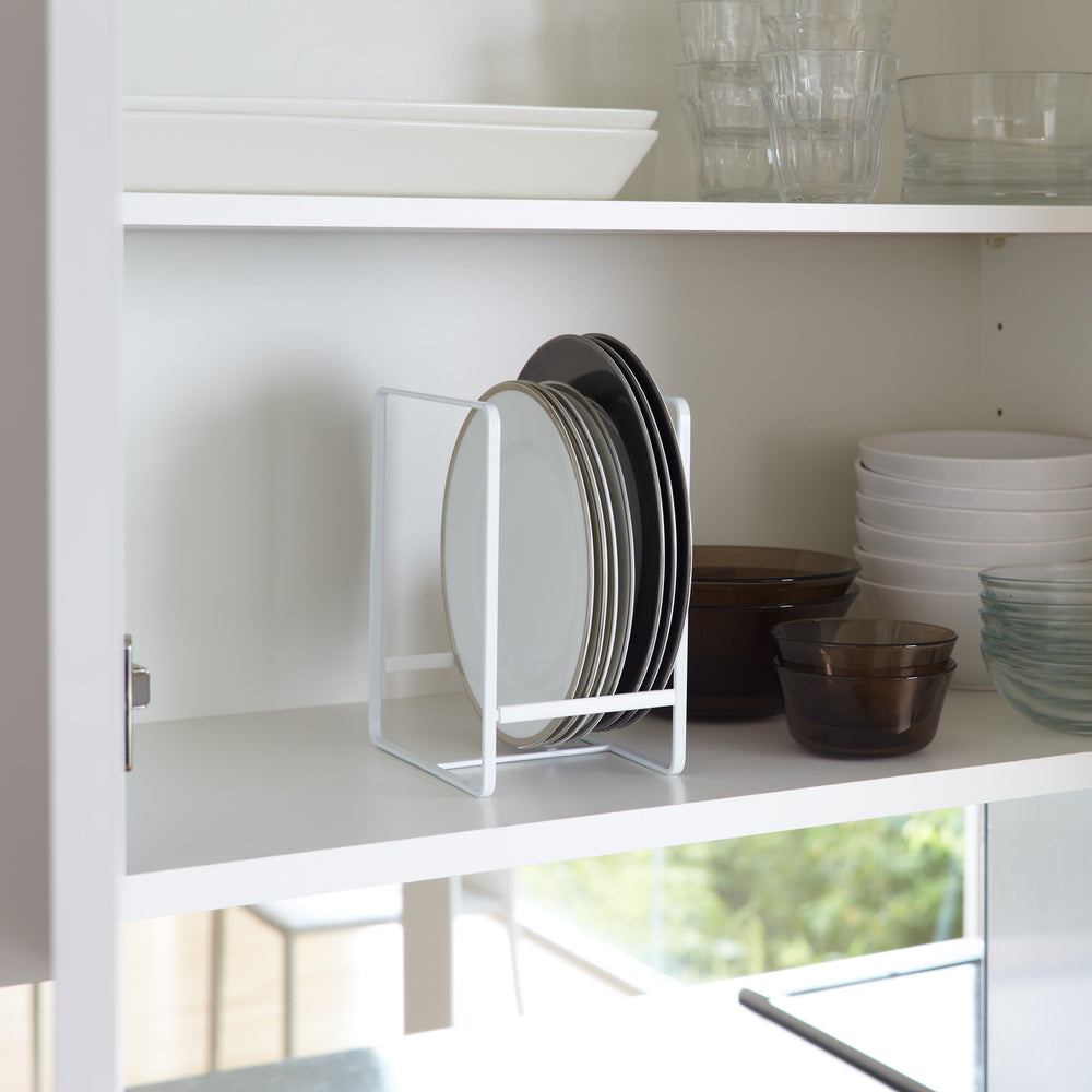 geschirr platzsparend aufbewahren Tellerhalter – Yamazaki Home Europe