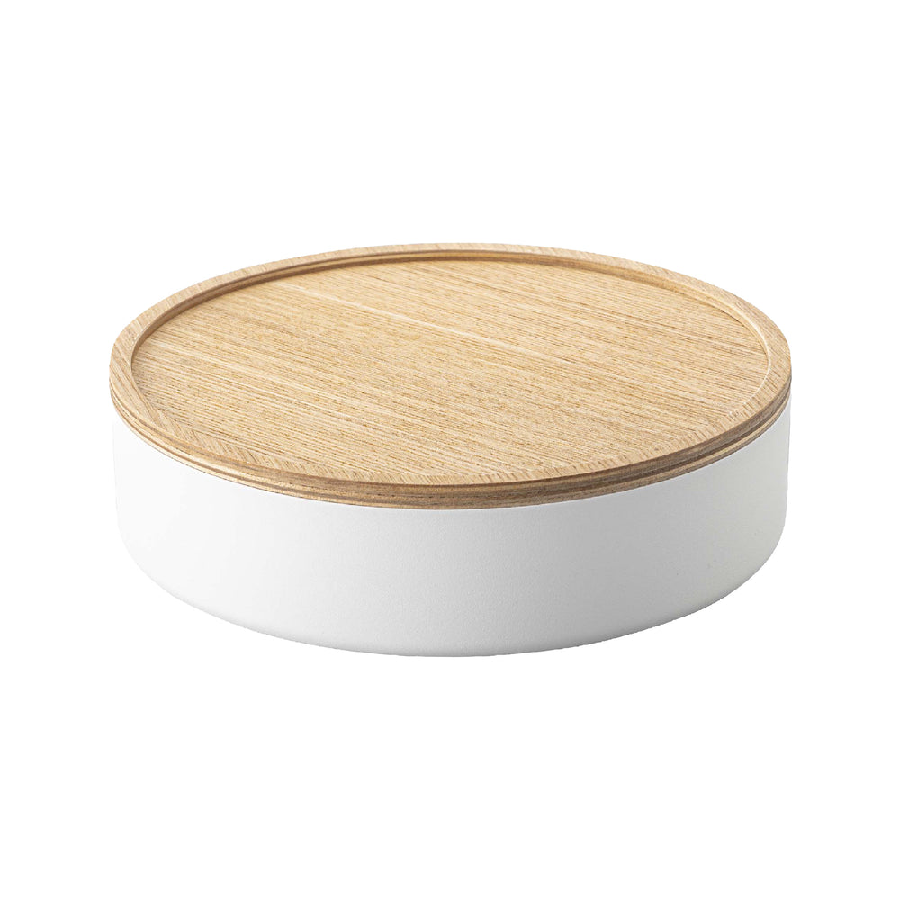 kuchen aufbewahrung rund Runde Aufbewahrungsbox mit Deckel – Yamazaki Home Europe