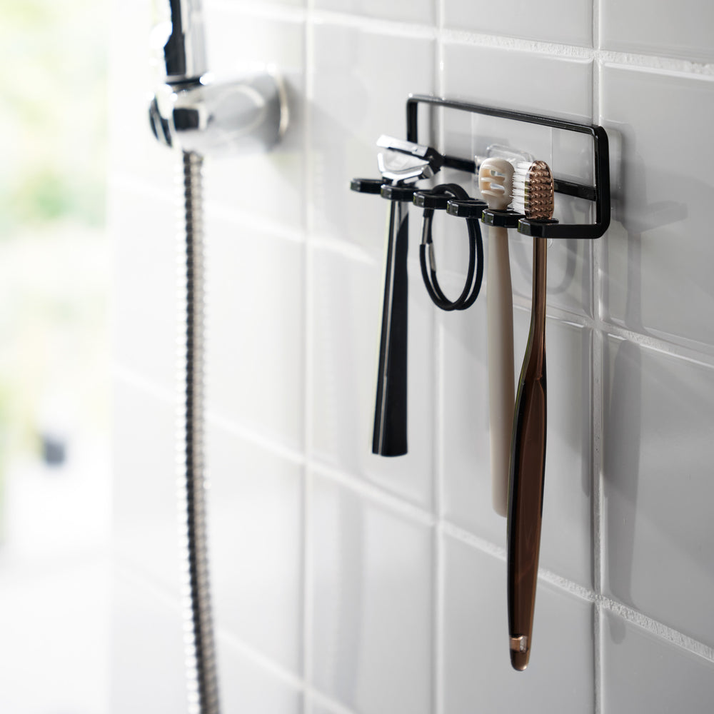 Porte-brosse À Dents En Silicone 6 Pièces, Étanche, Auto