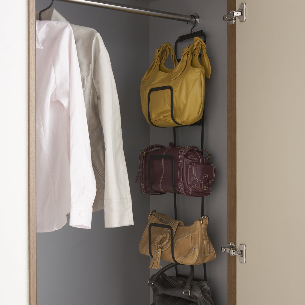 taschen aufbewahrung wand Taschengarderobe L – Yamazaki Home Europe