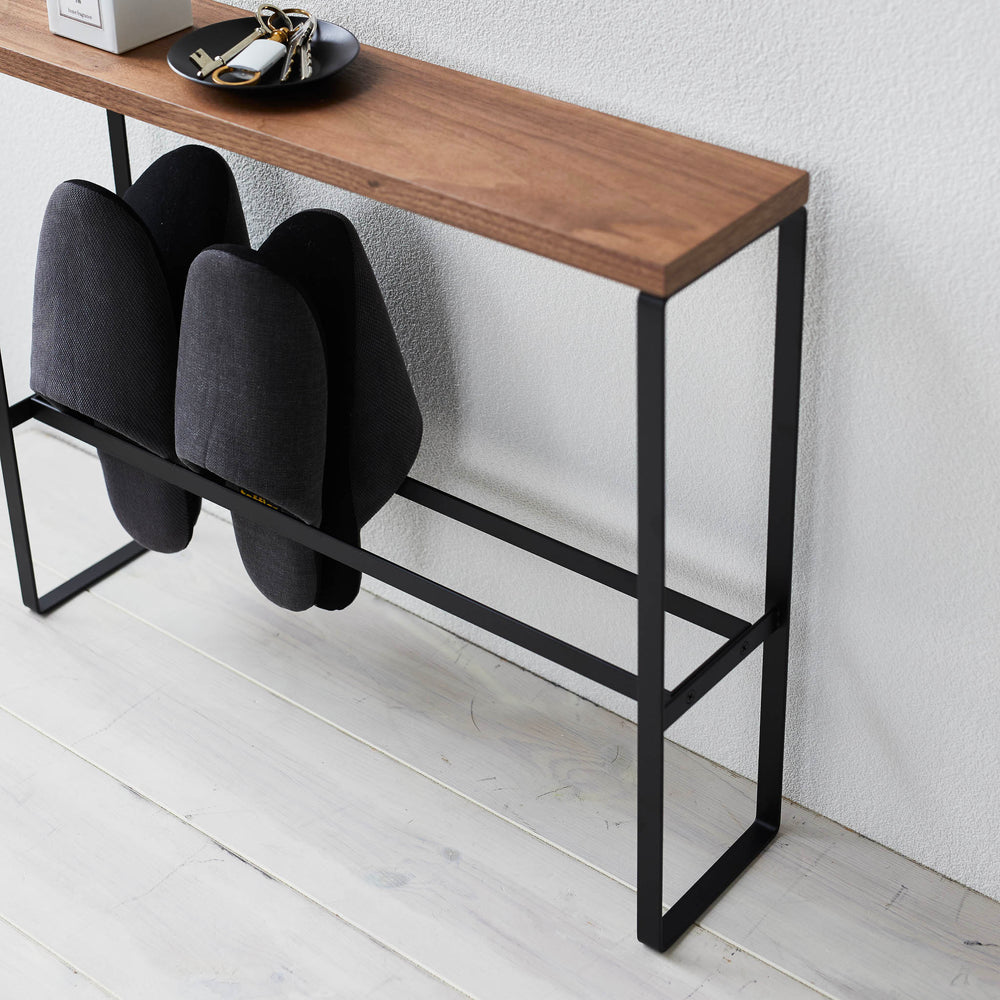 Wood-Top Slipper Rack – Yamazaki Home Europe