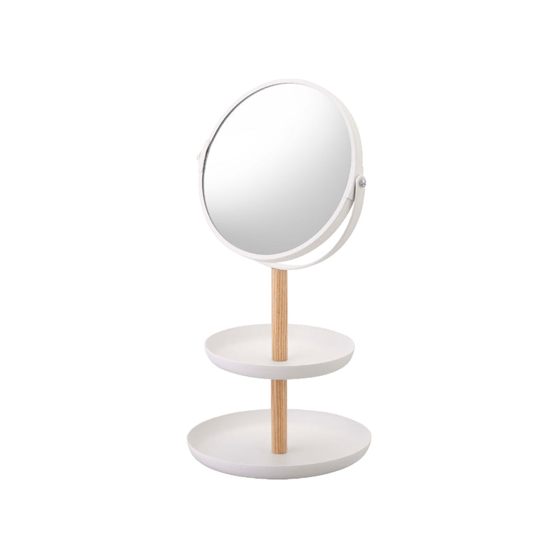 Makeup Mirror with Accessory Tray