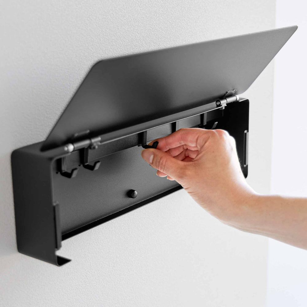 Wide Wall-Mounted Key Box – Yamazaki Home Europe