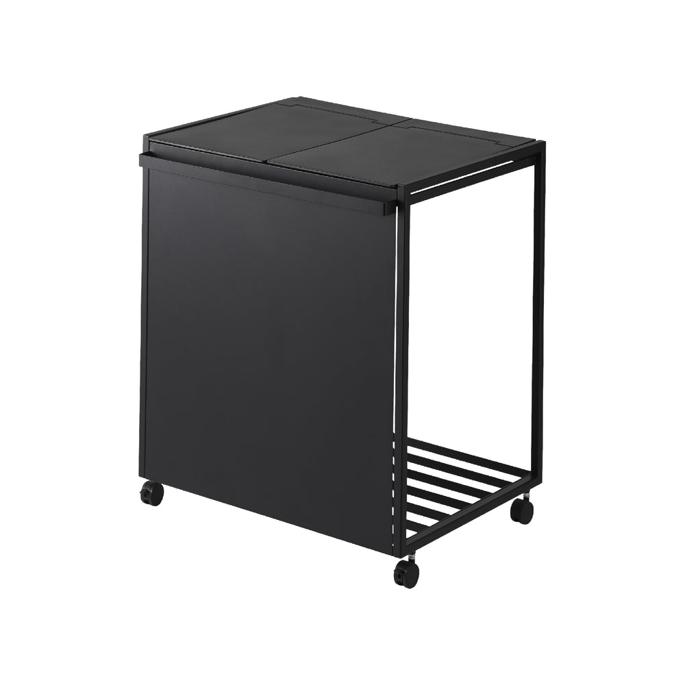 2-Compartment Trash Can with Casters – Yamazaki Home Europe