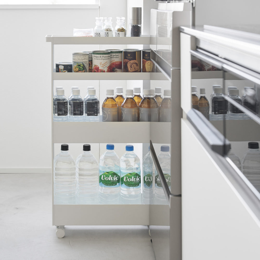 Slim 4-Tiered Storage Cart – Yamazaki Home Europe