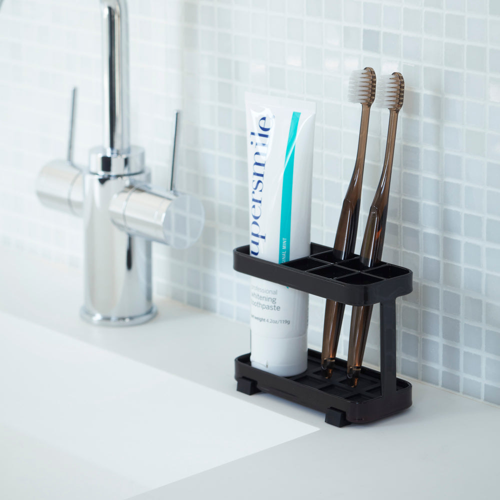 Fdit rangement pour brosse à dents Porte-brosse à dents mural, gobelet Fdit rangement pour brosse à dents Porte-brosse à dents mural, gobelet