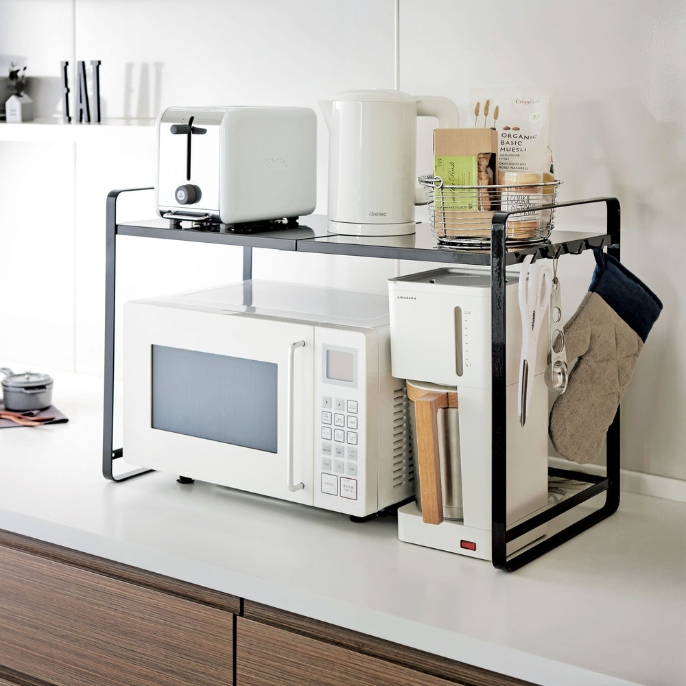 キッチン収納・ラック KPS 0013 kitchen Paper Stand Extendable Kitchen Rack – Yamazaki Home Europe