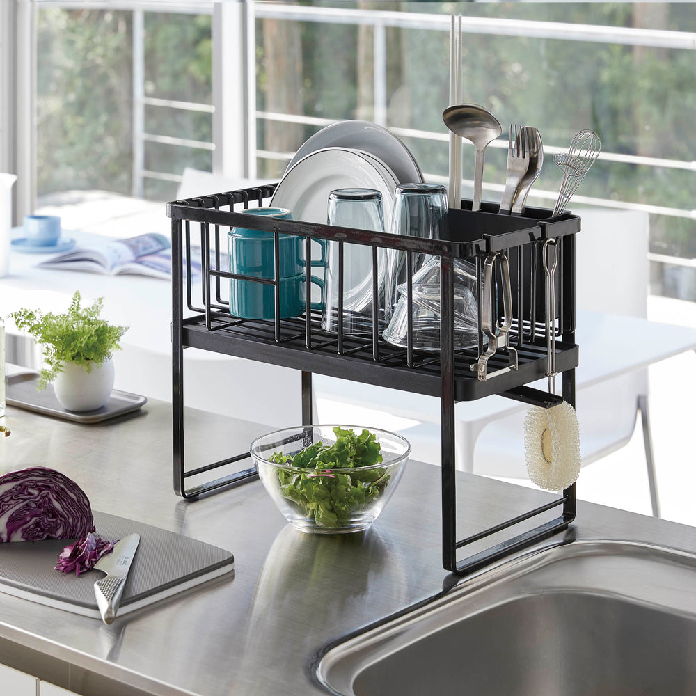 2-Tiered Drainer Rack – Yamazaki Home Europe