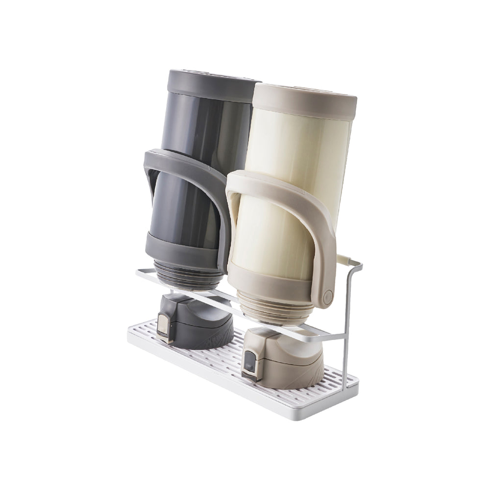 Flaschen-Abtropfständer mit Ablage – Yamazaki Home Europe