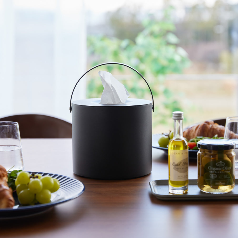 Tissue Case Round with Handle – Yamazaki Home Europe