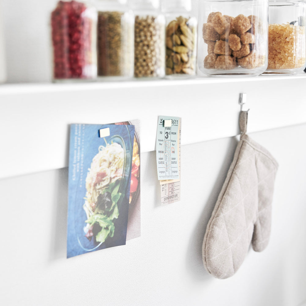 Mensola Da Parete Con Pannello Magnetico (90 Cm)