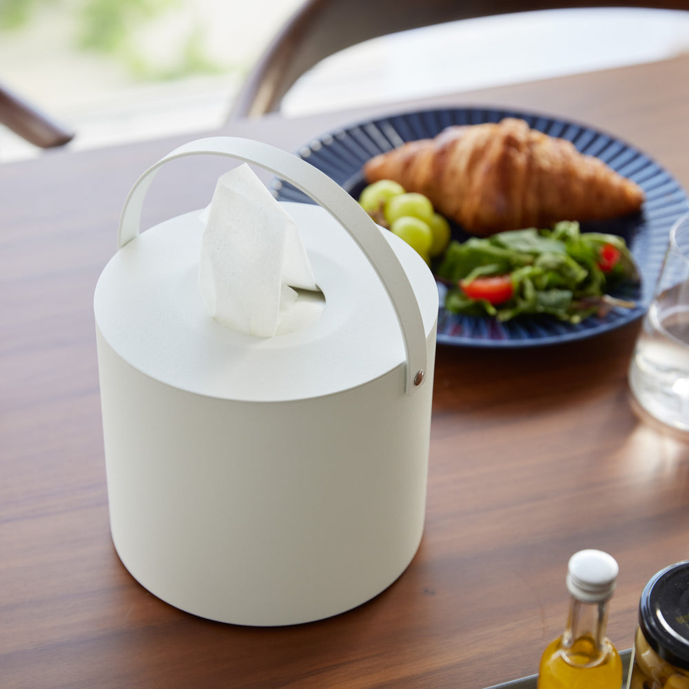Tissue Case Round with Handle – Yamazaki Home Europe