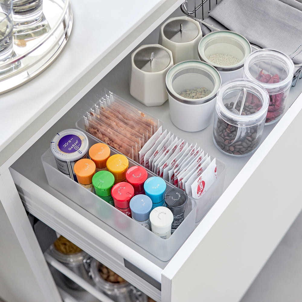 Stackable Organizer L Deep (Set of 2) – Yamazaki Home Europe