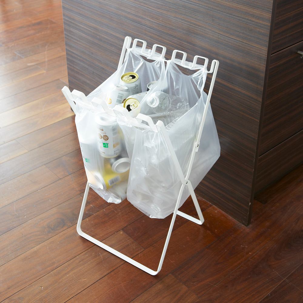 plastiktüten platzsparend aufbewahren Mülltüten- und Einkaufstaschen-Halter – Yamazaki Home Europe