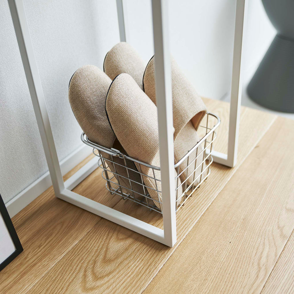 2-Tiered Wood-Top Shelf – Yamazaki Home Europe