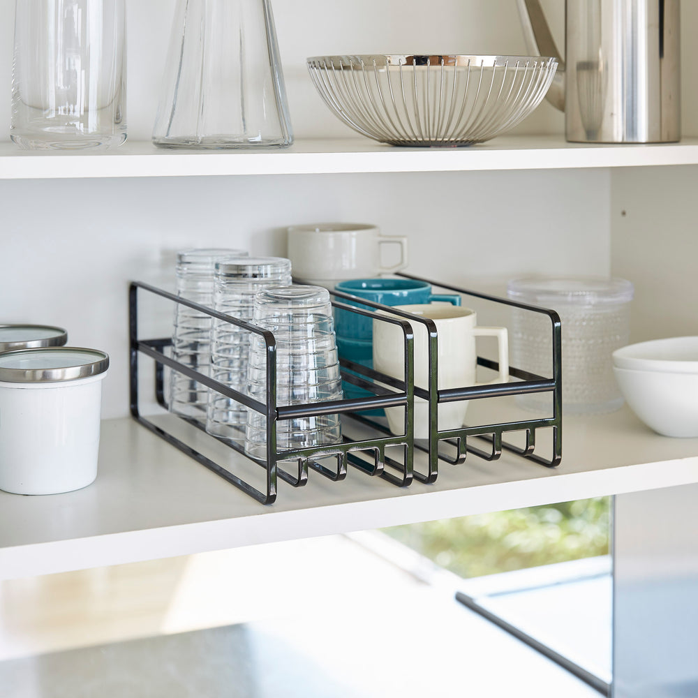 aufbewahrung küche glas Tassen- und Gläser-Organizer – Yamazaki Home Europe