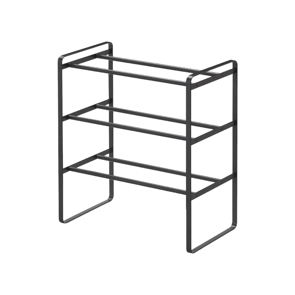 Étagère à Chaussures Extensible 3 Niveaux – Rangement Modulable De 45 à 80 Cm, Gain De Place Assuré !