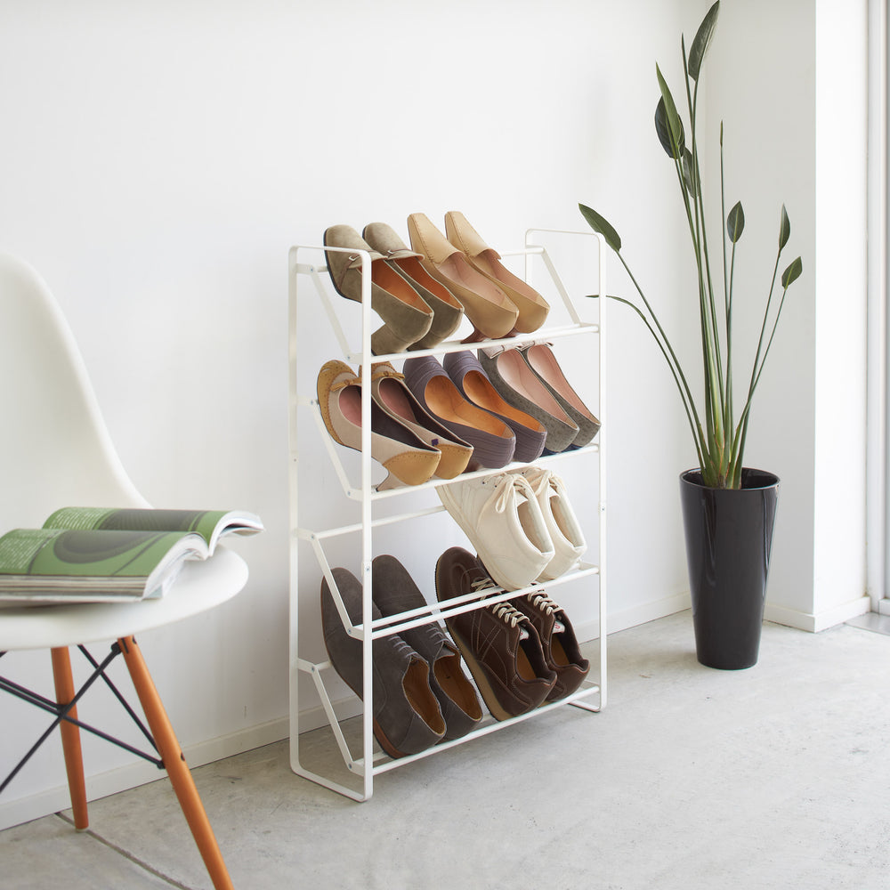 4-stöckiges schmales Schuhregal – Yamazaki Home Europe