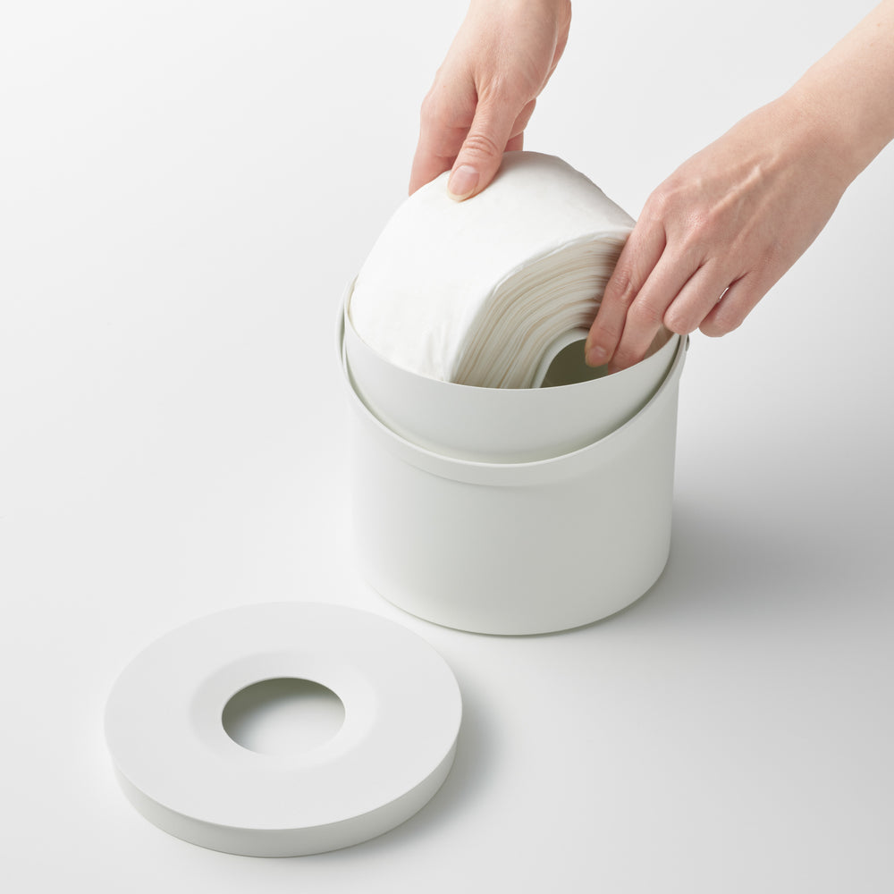 Tissue Case Round with Handle – Yamazaki Home Europe