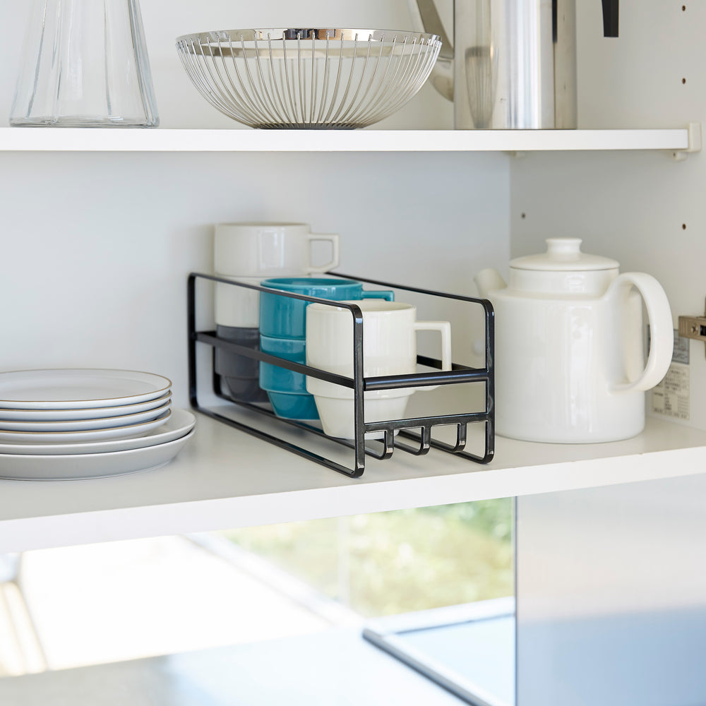 geschirr aufbewahrung schrank Tassen- und Gläser-Organizer – Yamazaki Home Europe