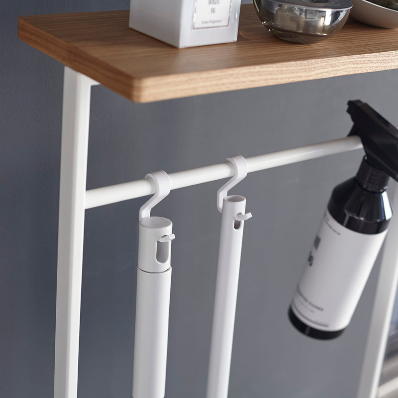 Portaombrelli Sospeso Con Piano In Legno