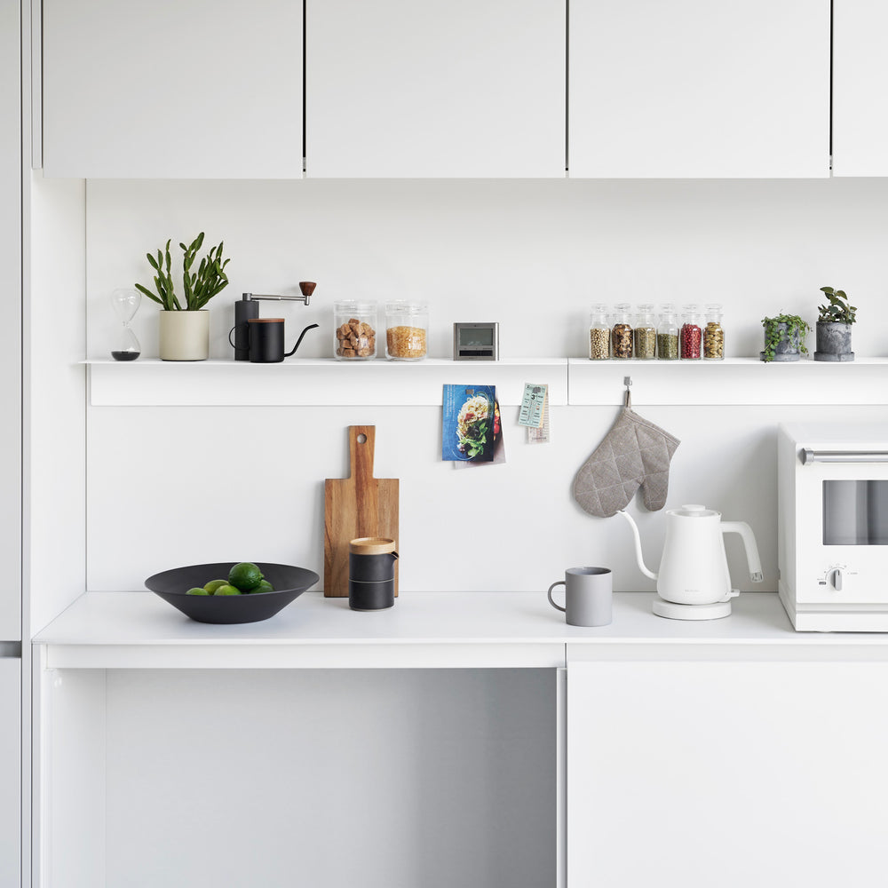 Mensola Da Parete Con Pannello Magnetico (90 Cm)