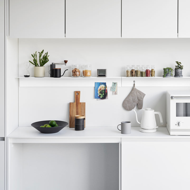 Mensola Da Parete Con Pannello Magnetico (90 Cm)