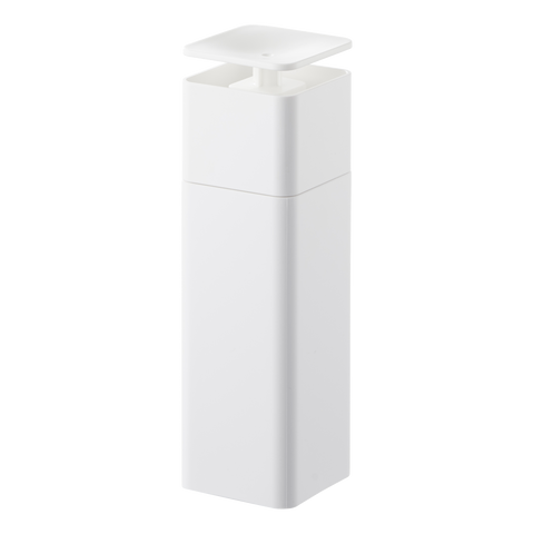 IPPINKA Push Dish Soap Dispenser, White, Sustainable